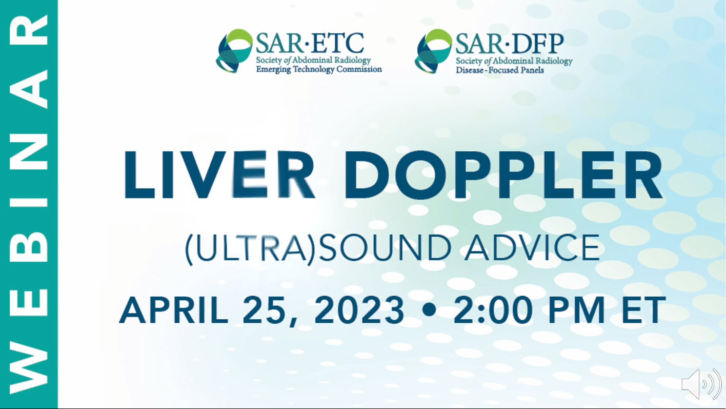 Advanced Ultrasound ETC webinar