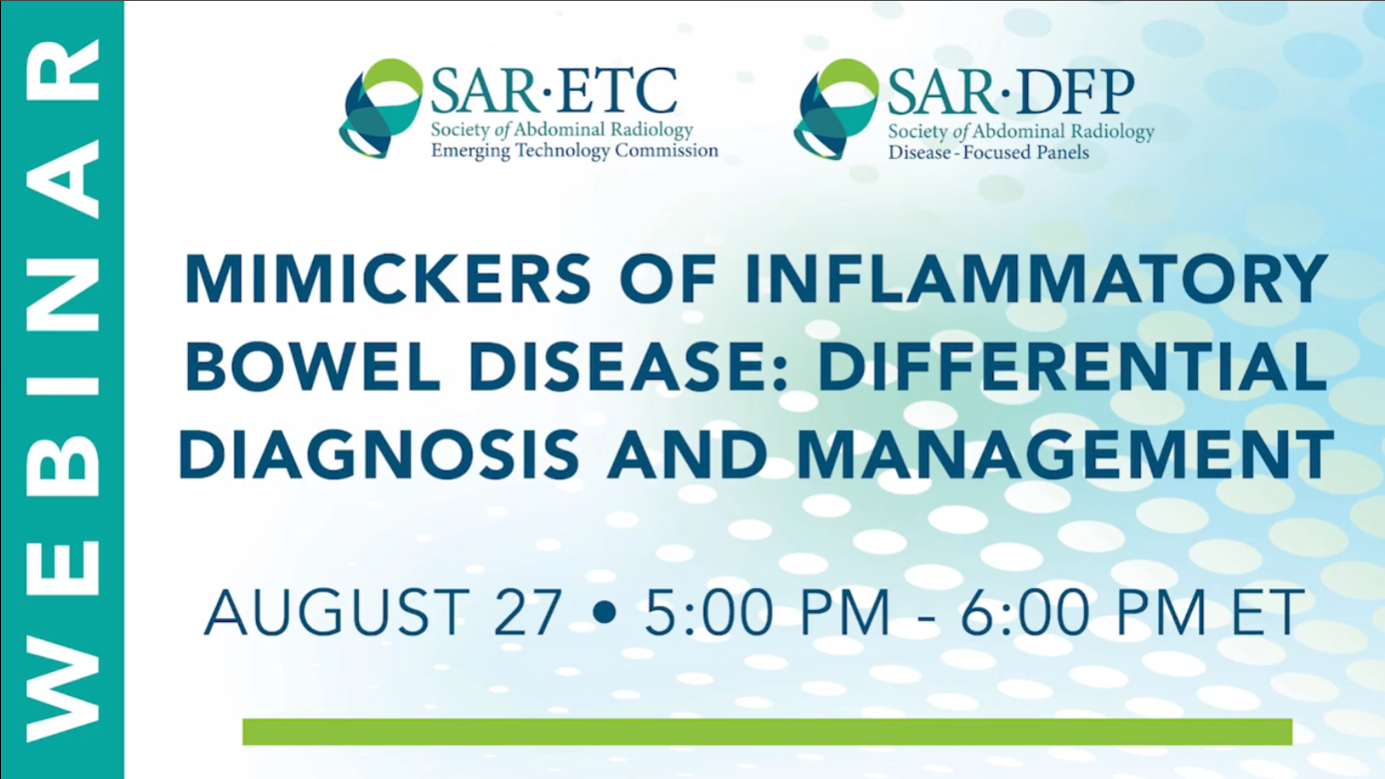 Inflammatory Bowel Disease DFP webinar
