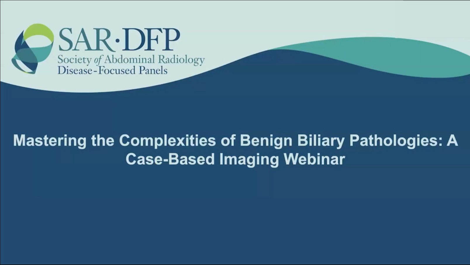 Benign Biliary Pathologies webinar