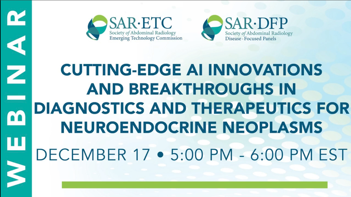 Neuroendocrine DFP webinar