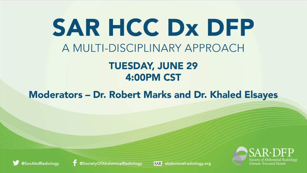 HCC Diagnosis DFP symposium